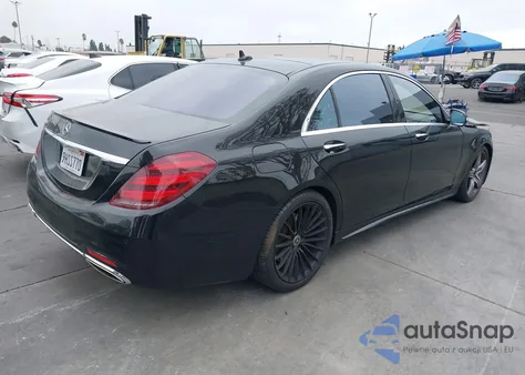 2018 Mercedes-Benz S-Class S 560 z USA, uszkodzony, nr VIN WDDUG8DB1JA406748